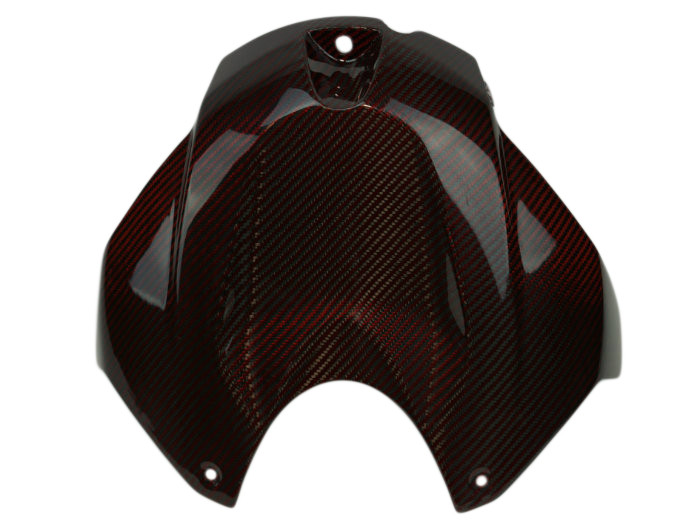 BMW S1000RR S1000R Carbon Fiber Tank Cover Protector - Image 2