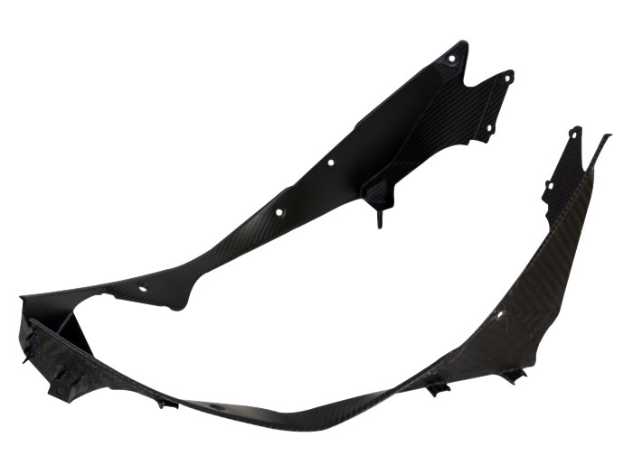 BMW S1000RR S1000R Carbon Fiber Watercooler Cover - Image 2