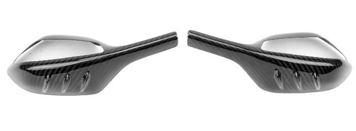 BMW S1000RR Carbon Fiber Mirror Covers - Image 2